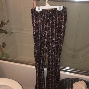 Flare boho pants